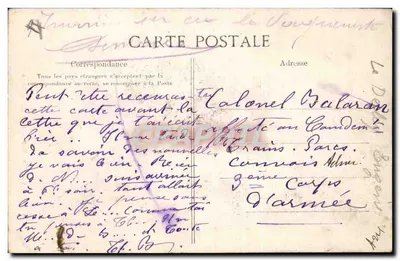 Paryż — Rue Rougemont — ELD, nr 151 — Rewers