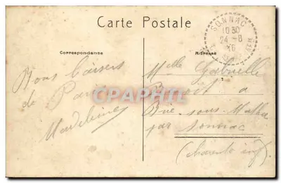 Paris — A Madeleine — P.A. — Verso
