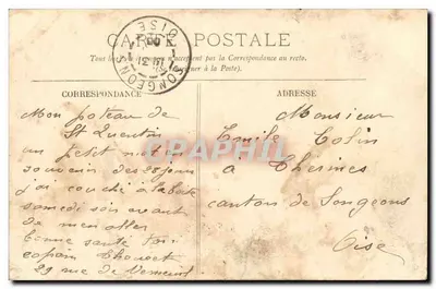 PARIS — Die Nordstation — LL. — Verlag LL, Nr. 226 — Rückseite