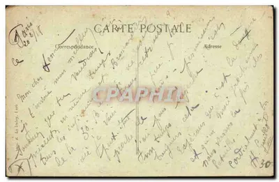 Parigi — Porta Saint-Martin — Editore L. D. (n° 4093) — Verso