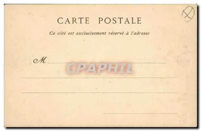 PARIS — De Poort Saint-Martin — Collecties ND. Fot. — Achterkant