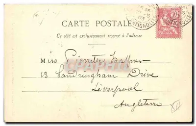 Paris - Praça da Bastilha & Coluna de Julho — Editor Rolle, n°55 — Verso
