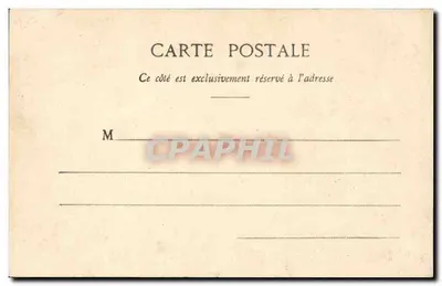 Paris - Die Russische Kirche — Verlag Graphil, Nr. 108 — Rückseite