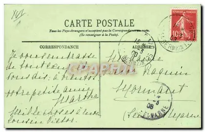 Paryż — Lac Bois-de-Boulogne — LL. n° 1087 — Rewers
