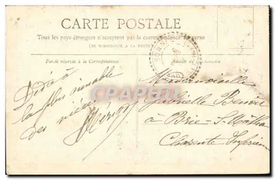 De Leeuw van Belfort — Parijs — Collectie Petit Journal — Achterkant