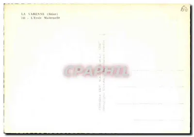 ला वेरेन्ने (सीन) — मैटर्नेल स्कूल — सीएम — पीछे