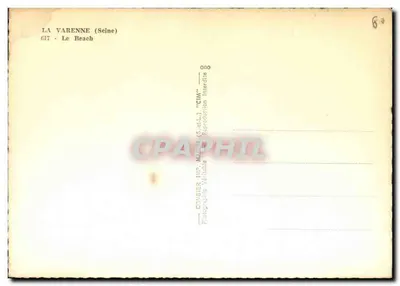 ला वेरेन्ने (सीन) — ले बीच — कोम्बियर इम्प्रेस (S.-et-L.) 'CIN' — पीछे
