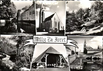 Milly-La-Foret — vista panorâmica — NS de LUXE, Paris-XV