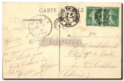 PARIS - Panorama da Seine em direção à Cité — C.M. n°147 — Verso