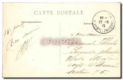 Paryż — Izba Deputowanych — B. F., Paryż, nr 75 — Rewers