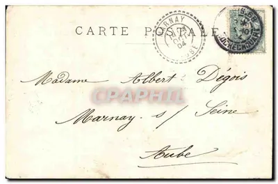 Place de la Bastille — Paris — A. Dégéris, editor, n°8 — Verso