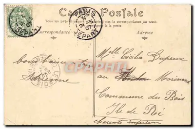 Parigi — Palazzo del Luxembourg, Stanza detta di Maria de' Medici — ND Phot, n° 314 — Verso