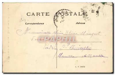 PARIS — Les Invalides — Grobowiec Napoleona I — Wydawca COVA, n°40 — Rewers