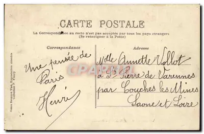Paris — A Bolsa — TOUT PARIS — 87 M — Verso