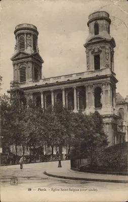 Paris — Igreja de São Sulpício (século xviiie) — NANCY, n°89
