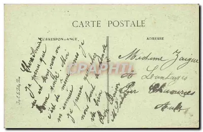 Paris – Petit Palais dos Campos Elísios — editor não identificado, número de série não visível — Verso