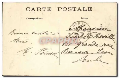 Paris — Bois de Boulogne — A Fazenda do Pré Catelan — C.M. n°340 — Verso