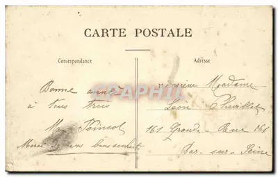 PARIS — O Grand Palais — P. Marminée, Poitiers — Verso