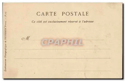 Paryż — Katedra Notre-Dame, Chimery — Collections ND Phot, nr 149 — Rewers