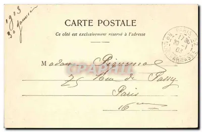 Parigi - La Fontaine de Carpeaux — serie 112, edita da Parigi — Verso