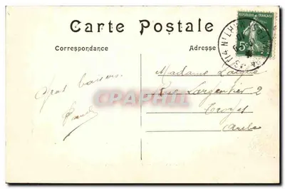 PARYŻ — Wnętrze Opery — C.M. n°32 — Rewers
