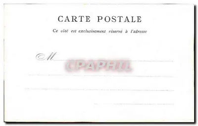 Ópera Garnier — Paris — Editado pelo Bon Marché — Verso