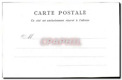 Panteon — Plac Panteonu — Wydane przez Bon Marché — Paryż — Rewers