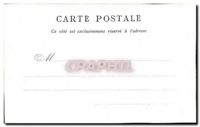 Most Instytutu — Widok Paryża — Wydawca: BON MARCHÉ PARIS — Rewers