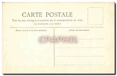 Paris — Horloge du Palais de Justice — Collection Petit Journal — Verso