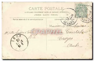 Paris — Igreja de Santa Etienne du Mont — Editor não identificado, número de série não visível — Verso