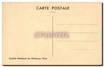 Portret księcia Angoulême — Foto N.D. — Komitet Narodowy Dziecka, Paryż — Rewers