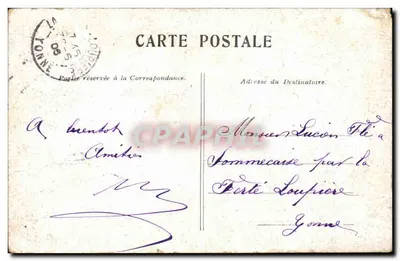 Paryż — Bulwar Montmartre — wydawca nieznany — Rewers