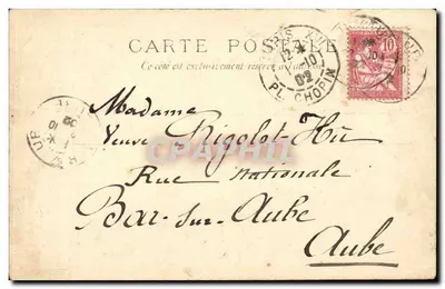 Mairie du Xe arrondissement, Faubourg Saint-Martin — Parigi — Bibliotype J. Deléry — Verso