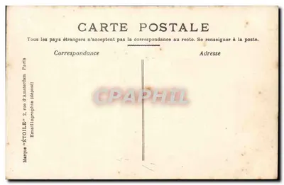 Paryż - Pałac Trocadéro — Étoile, n°29 — Rewers