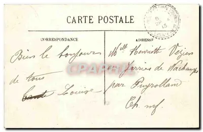 Paris — A Grande Roda, Avenida de Suffren — LL. — n°849 — Verso