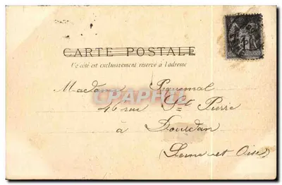 Paryż — Las Boulogne — Aleja Akacji — wydawca G1 — Rewers