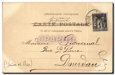 La Porte Saint-Denis — Parigi — Foto Ch. Rouger, Ed. Parigi, n°29 — Verso