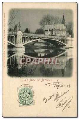 O Ponte de Puteaux — editor F. S. A. D. + 072, P. M. fot.