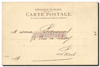 O Ponte de Puteaux — editor F. S. A. D. + 072, P. M. fot. — Verso