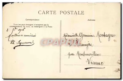 PARIS — La Muette — C. L. C. — n° 685 — Verso