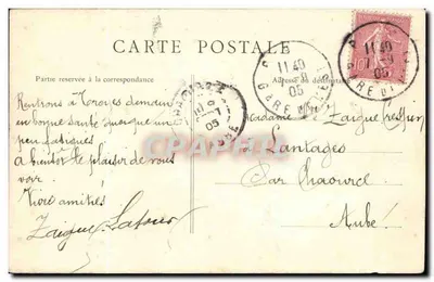 PARYŻ — Katedra Notre-Dame — B.F. Paryż n°64 — Rewers