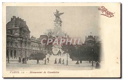 Paris 12 — Monumento de Gambetta — Maggi