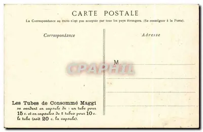 Paris 12 — Monumento de Gambetta — Maggi — Verso