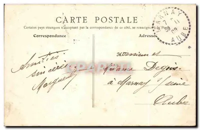 PARIS – Boulevard des Italiens – vista panorâmica – B. F., PARIS 96 — Verso