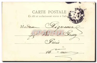 Paryż — Plac Vendôme — E.R. Paryż n°96 — Rewers
