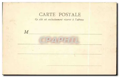 Parijs — Station Noord — Eindpunt in 1899 — Goed bekend bij reizigers bij Déroul — Achterkant