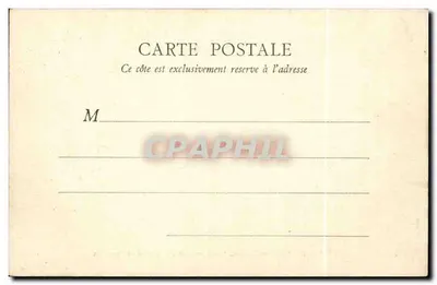 Paris — O Metropolitano, bulevardes Magenta e Barbès — B. F., Paris — Verso