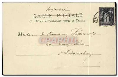 Viaduto de Auteuil — Paris — B.F. Paris n°88 — Verso