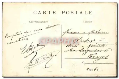 Paris — O Ponte Real — O Louvre e a Sena — C.M. n°163 — Verso