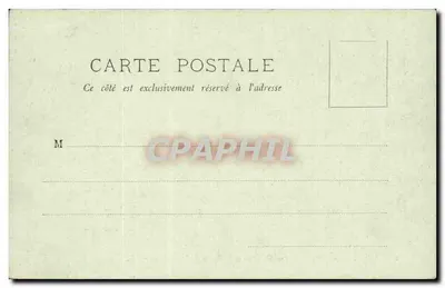 Paris — A Praça da Concórdia e a Estátua de Estrasburgo — LL. — Verso